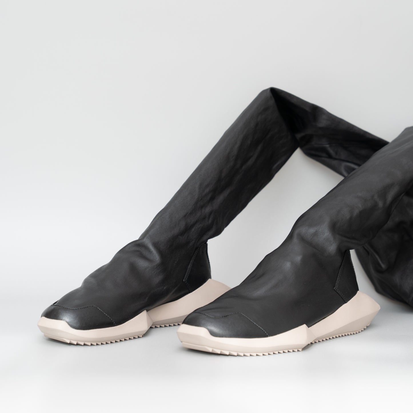 Rick Owens MASTODON 16FW ADIDAS STRETCH TECH RUNNER UK8
