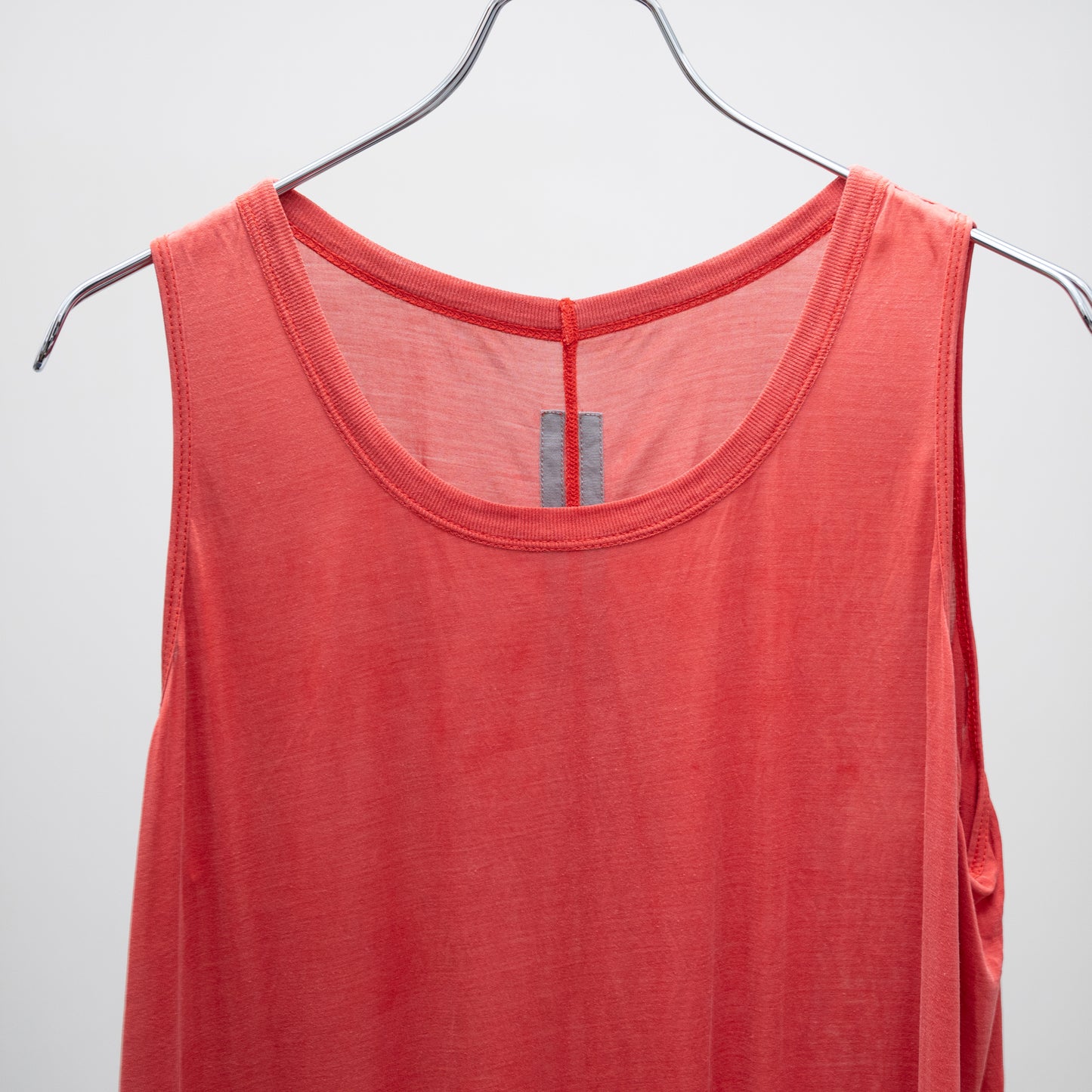 Rick Owens 17SS RU17S9159-JR Silk Tank Top