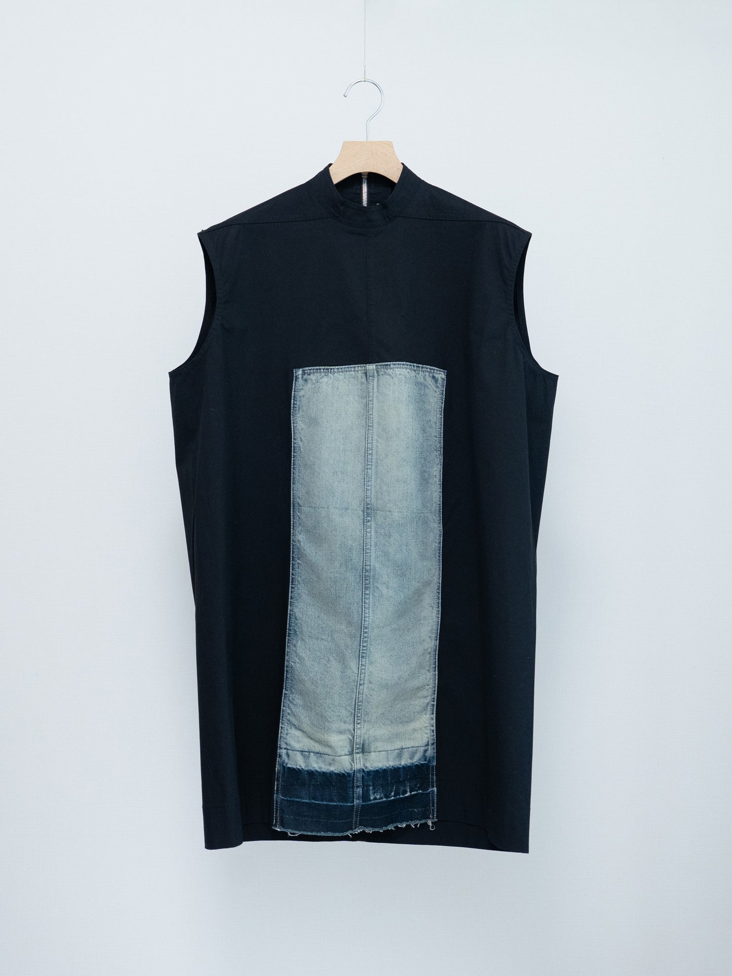 Rick Owens FAUN S/S 15 FORK SHIELD T BLACK / HUSLER size:XS