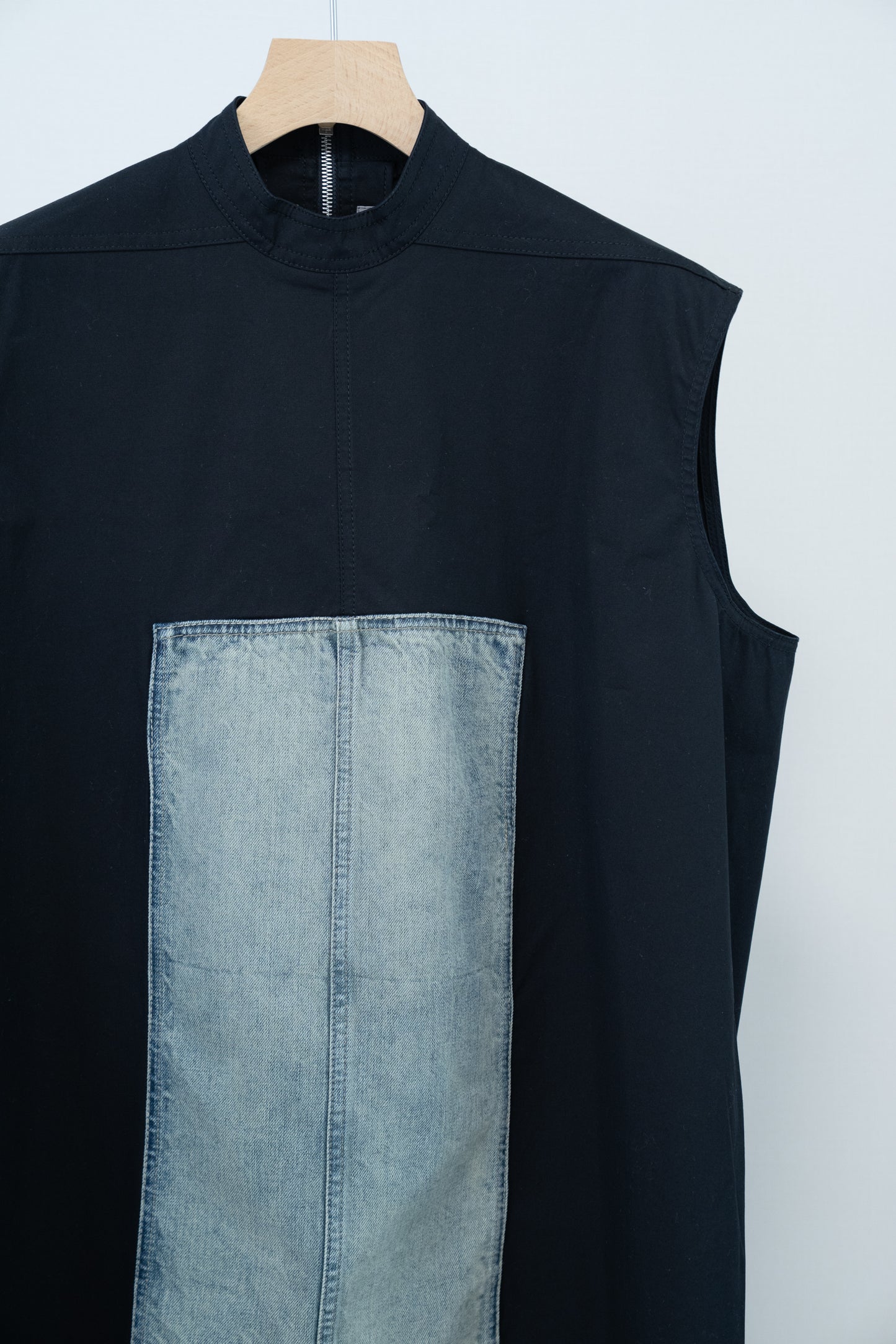 Rick Owens FAUN S/S 15 FORK SHIELD T BLACK / HUSLER size:XS