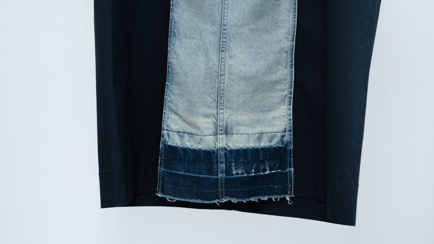 Rick Owens FAUN S/S 15 FORK SHIELD T BLACK / HUSLER size:XS