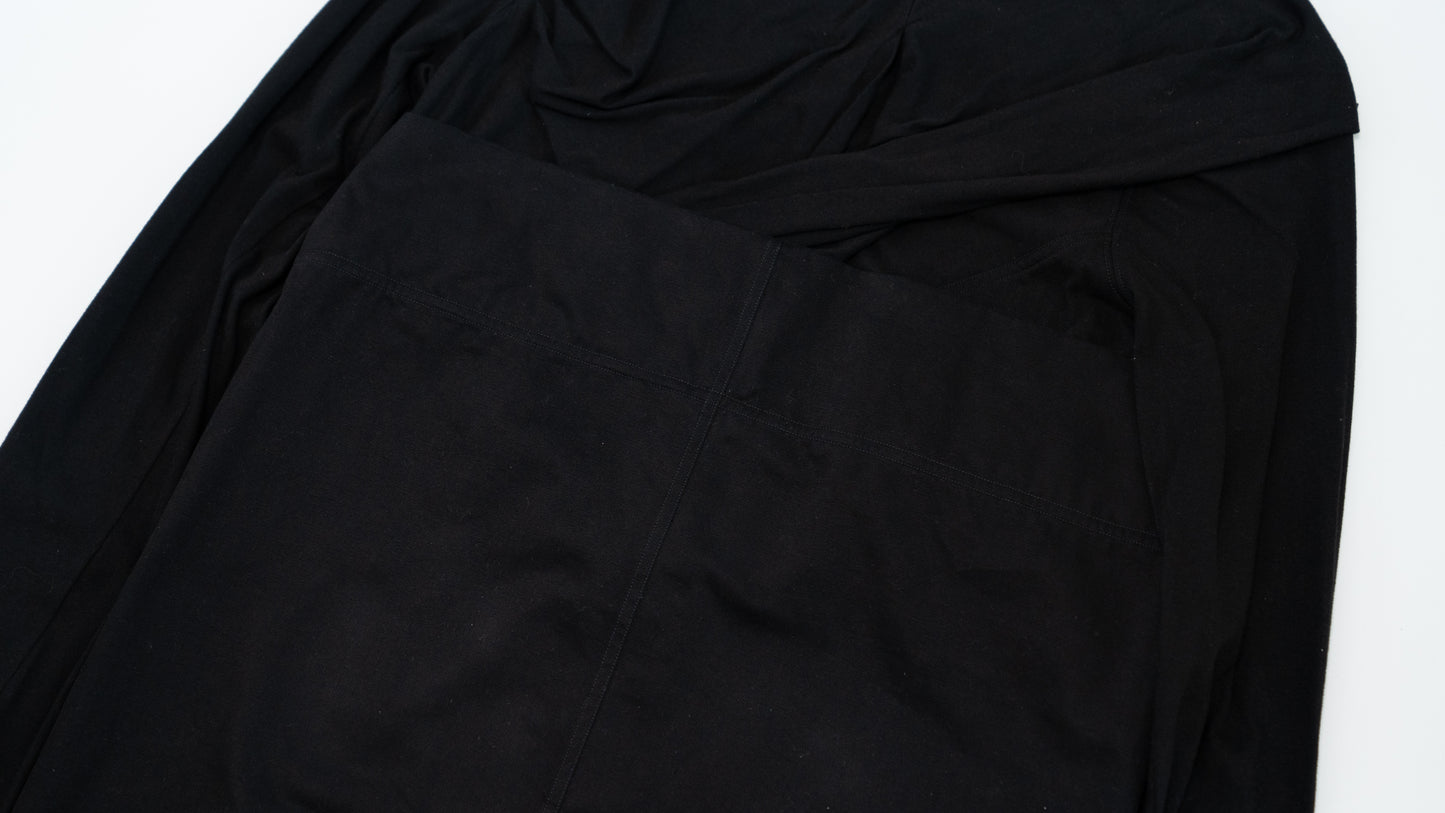 Rick Owens 16FW MASTODON BELTED T Runway Collection Black