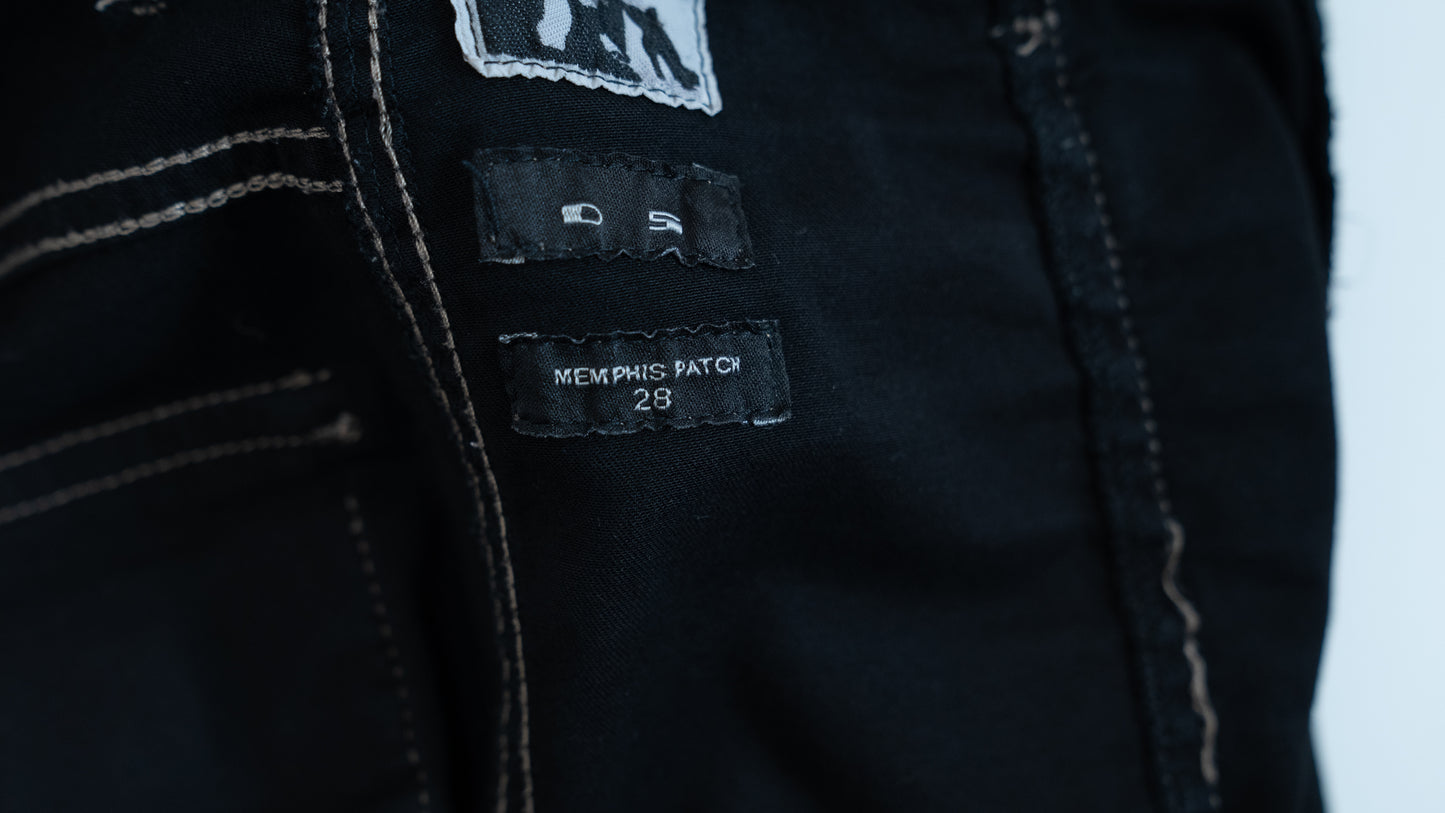 Rick Owens Drkshdw 13FW MEMPHIS PATCH DENIM