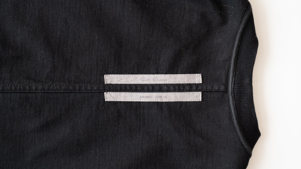 Rick Owens 15FW JUMBO CREWNECK Oversized T-shirt Sweatshirt