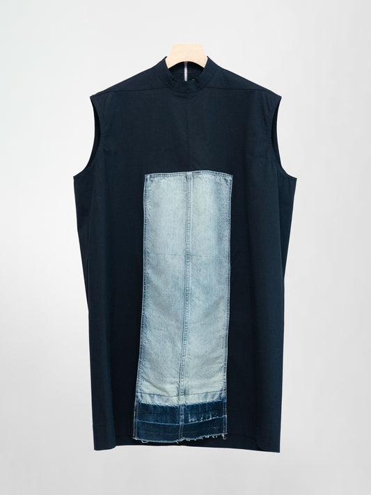 Rick Owens FAUN S/S 15 FORK SHIELD T   BLACK / HUSLER  size:XS