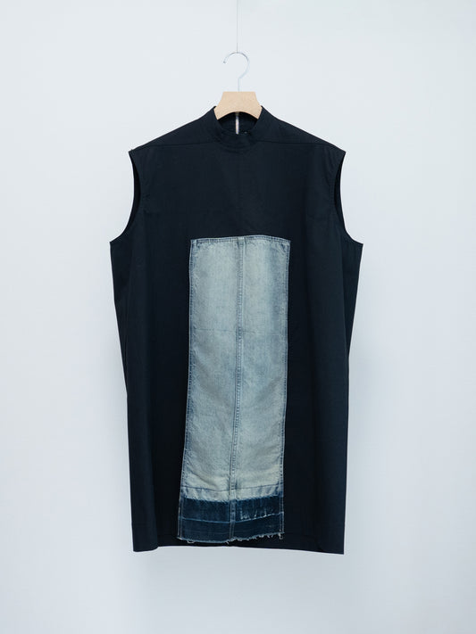 Rick Owens FAUN S/S 15 FORK SHIELD T   BLACK / HUSLER  size:XS