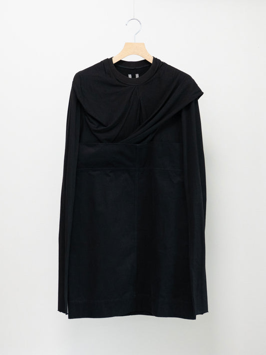 Rick Owens 16FW MASTODON BELTED T Runway Collection Black